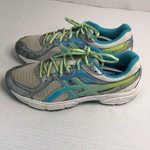 Asics Sneakers Womens 9 Gel Contend 2 Running Athletic Shoes Sneakers Lace Up